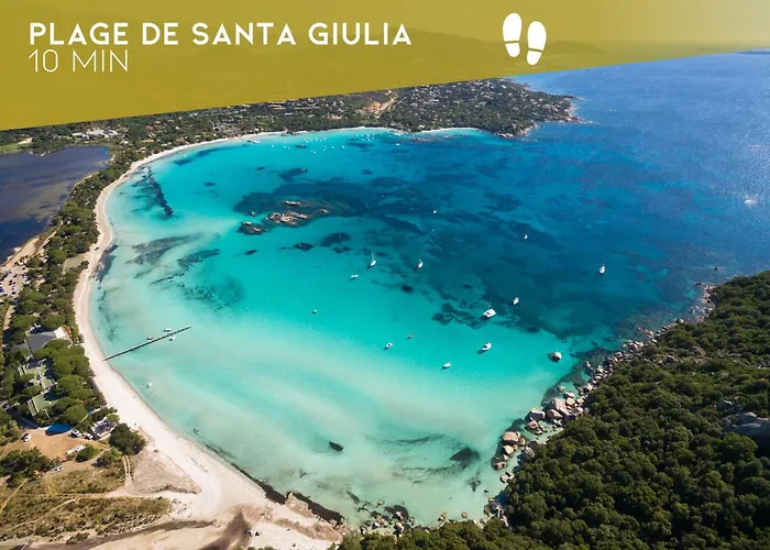 Βίλα U Mulinu, Vue Panoramique Santa Giulia *